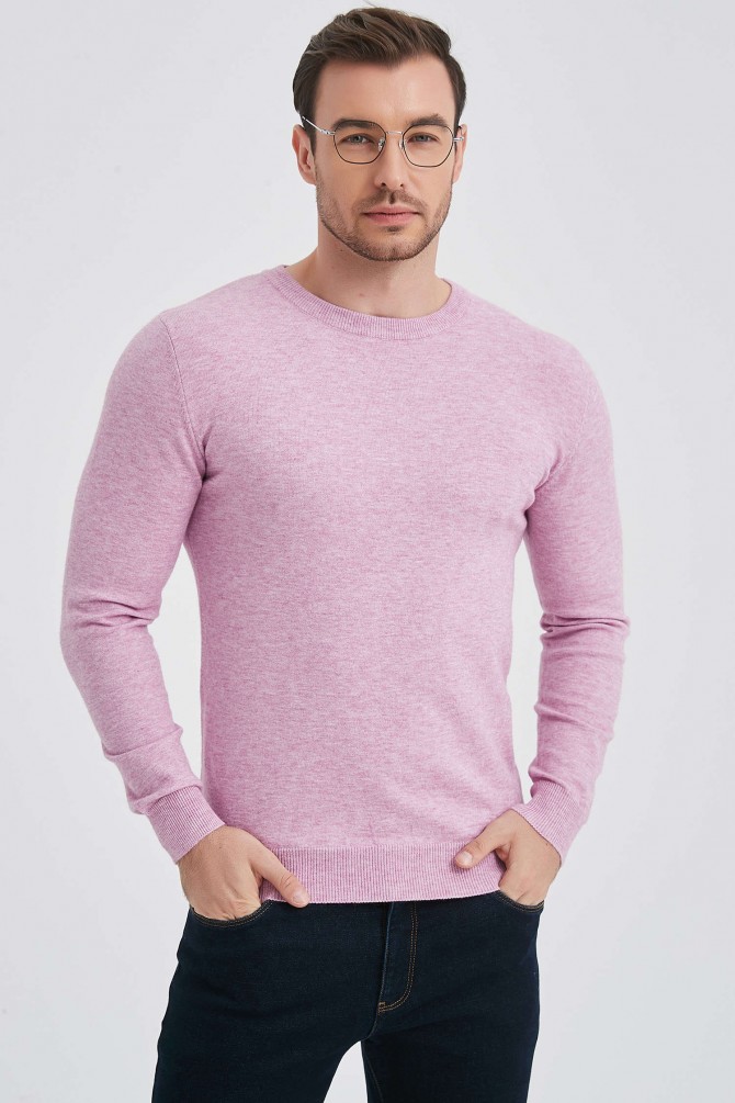 Pulls col rond "CASHMERE TOUCH"