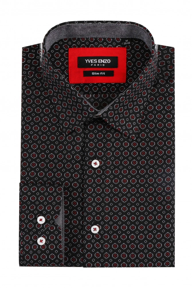 Chemise slim fit motifs SERRUCHO