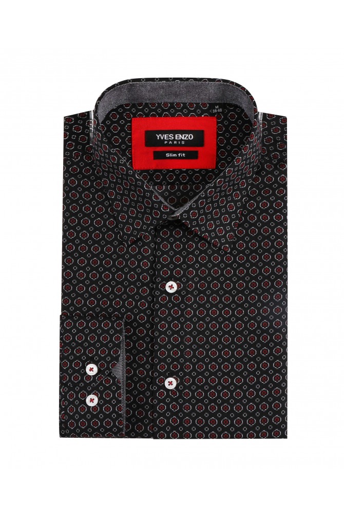 Chemise slim fit motifs SERRUCHO