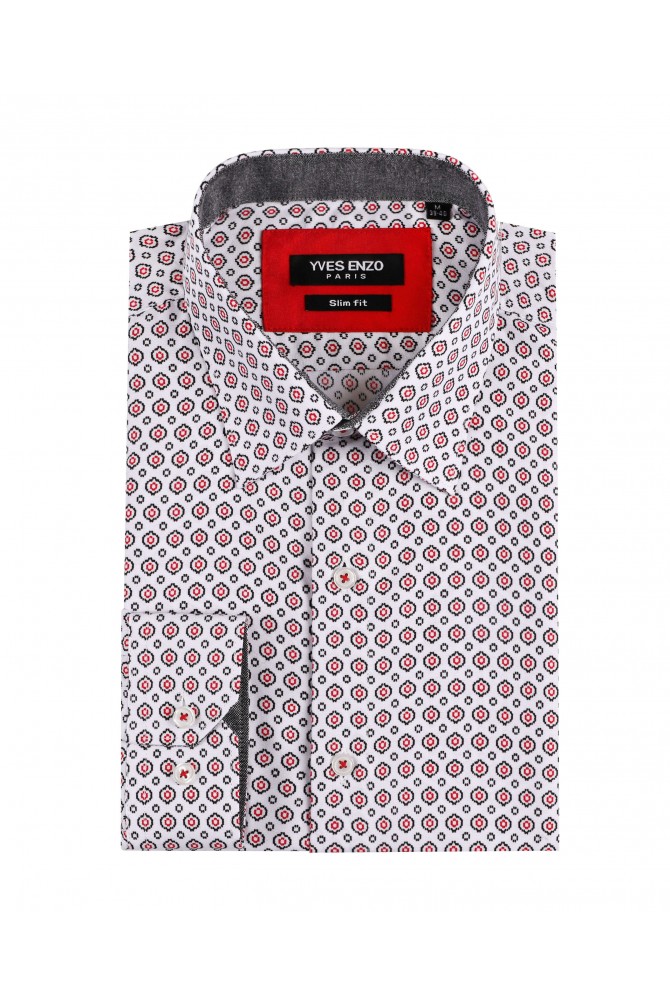 Chemise slim fit motifs SERRUCHO